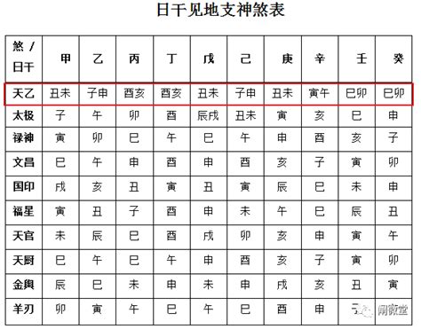 丙丁豬雞位|四柱神煞天乙的內容有哪些？